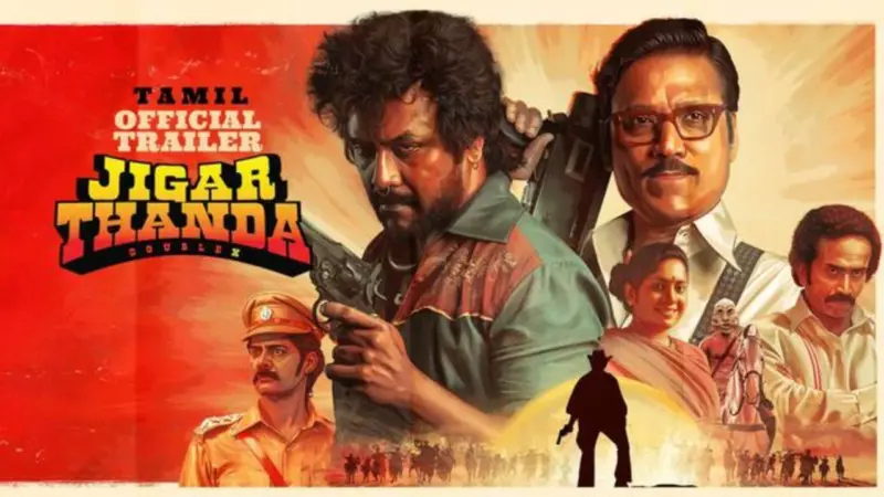 திரையரங்குகளில் வெளியாகி இரண்டு ஆண்டுகளை நிறைவு செய்தது ஜிகர்தண்டா டபுள்எக்ஸ் படம்