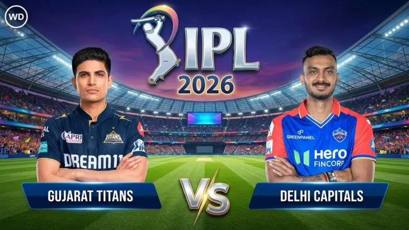 DC vs GT IPL 2026: Delhi Capitals Eye Winning Streak Against Struggling Gujarat Titans