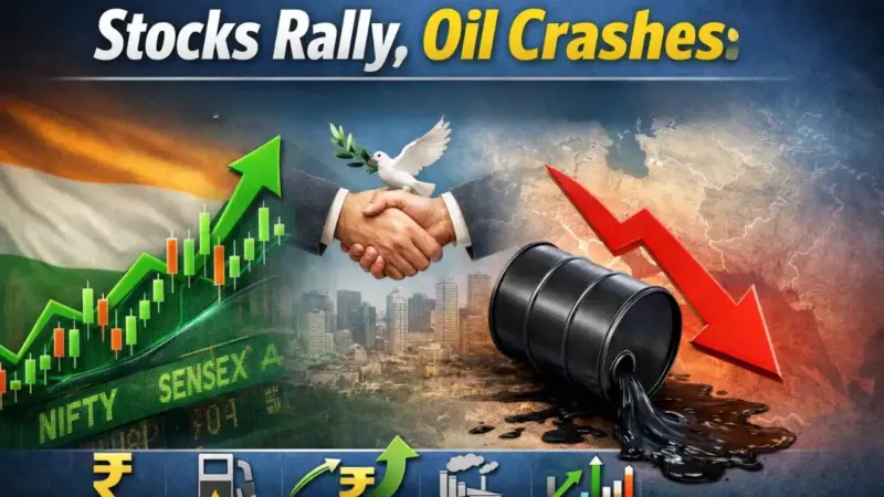 Global Markets React Positively to US-Iran Ceasefire: Key Benefits for India