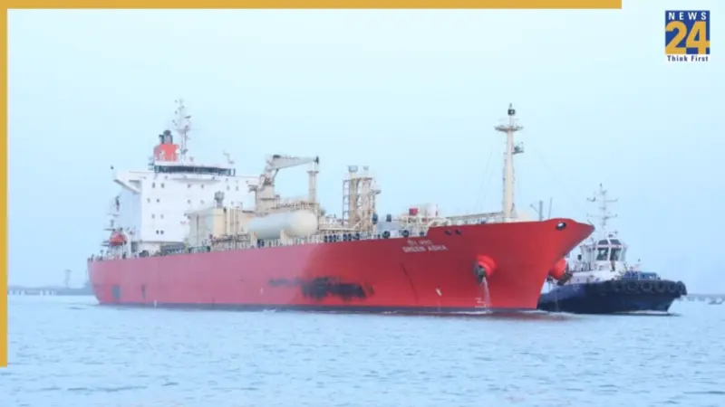 Big relief for India amid LPG crisis as another gas tanker arrives via Hormuz; know how much LPG its carrying