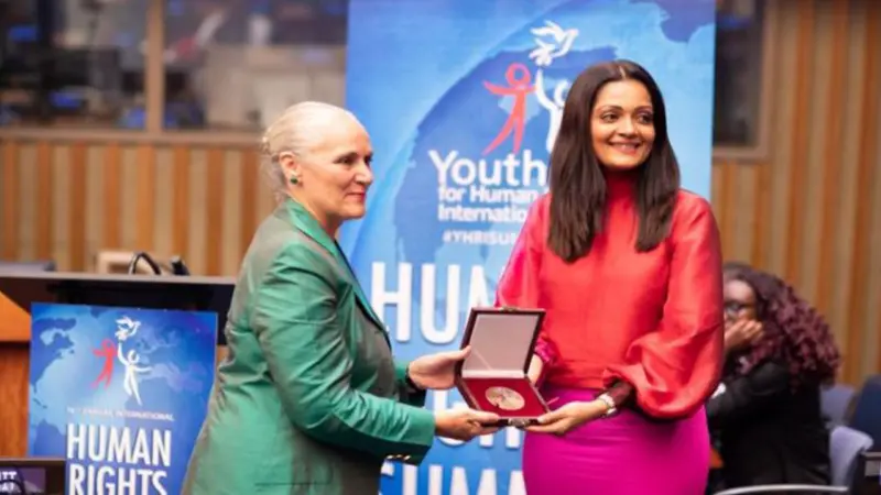 Sheena Chohan recipient of the President's Lifetime Achievement Award