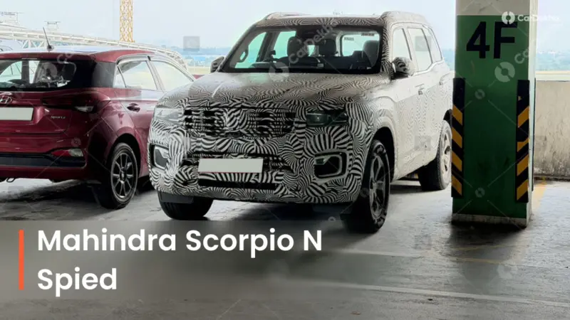 Mahindra Scorpio N Facelift Spied: Interior Spotted For The First Time