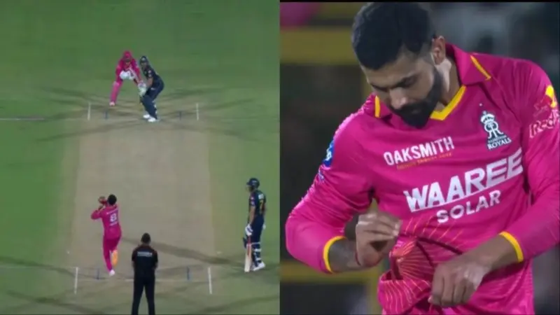 Watch: Jadeja's pocket celebration after Buttler wicket - IPL 2026
