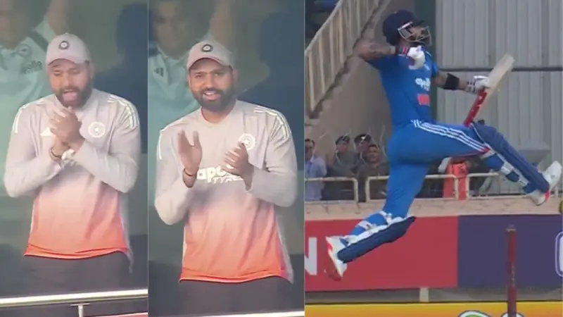 'Pumped up' Rohit Sharma yells "Behe*****" as Virat Kohli slams 52nd ODI hundred in MS Dhoni's hometown