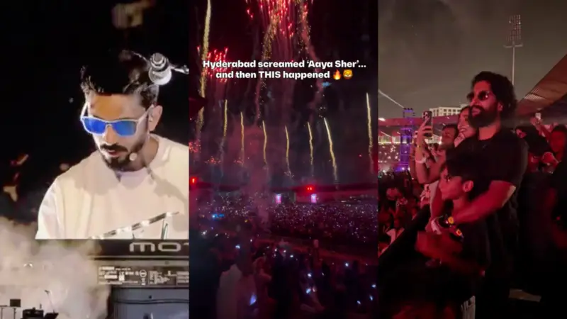 Anirudh concert turns electric as crowd sings 'Aaya Sher'
