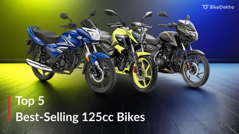 Top 5 Best-Selling 125cc Bikes: April 2026
