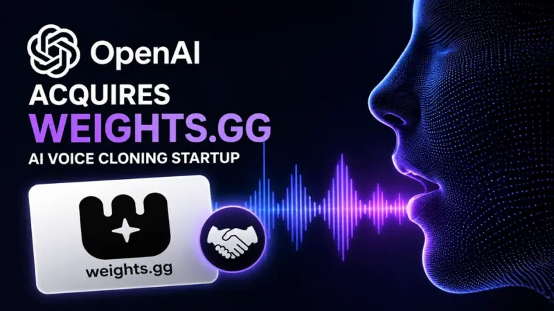 What is Weights.gg? OpenAI quietly acquired a startup famous for AI deepfake voices