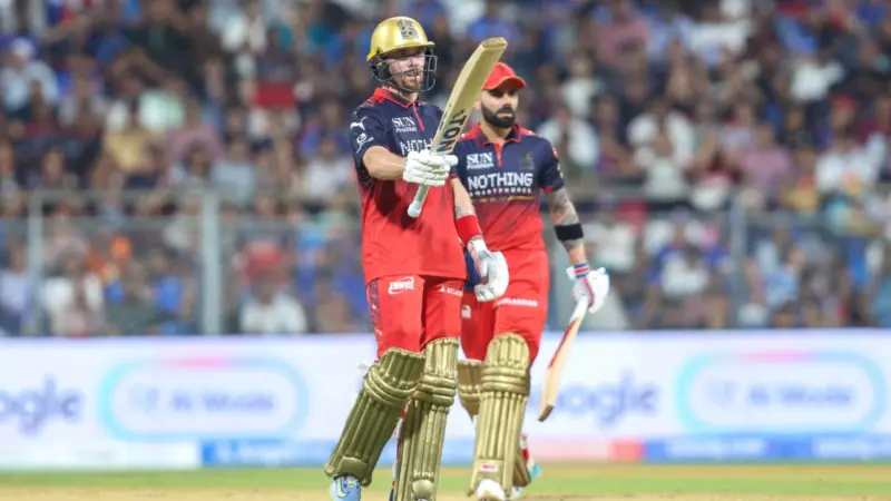 Watch: Phil Salt smashes Mitchell Santner for three successive sixes during MI vs RCB clash in IPL 2026