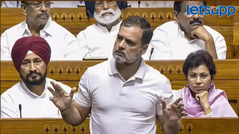 Video : महिला आरक्षण विधेयकावरून राहुल गांधींचं लोकसभेत वादळी भाषण, सत्ताधाऱ्यांवर घणाघाती प्रहार