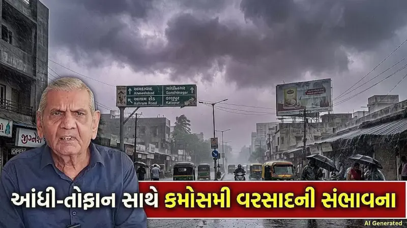 અંબાલાલ પટેલની મોટી આગાહી: 6 થી 12 મે વચ્ચે હવામાનમાં પલટો આવશે