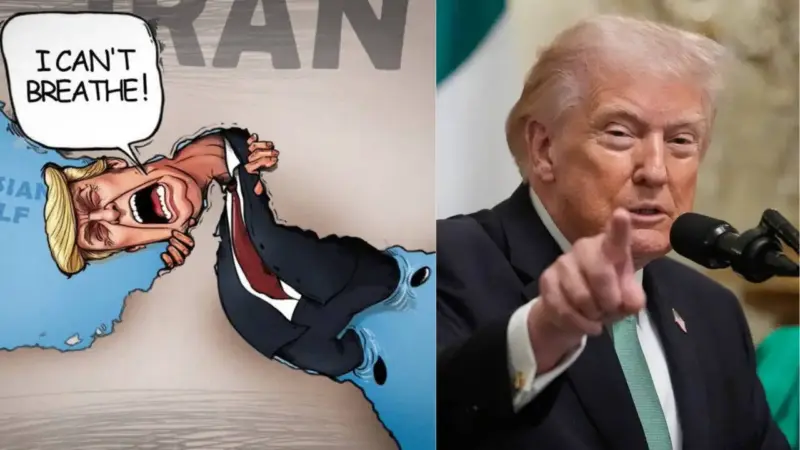 Trump Intensifies Threats Against Iran Over Strait of Hormuz