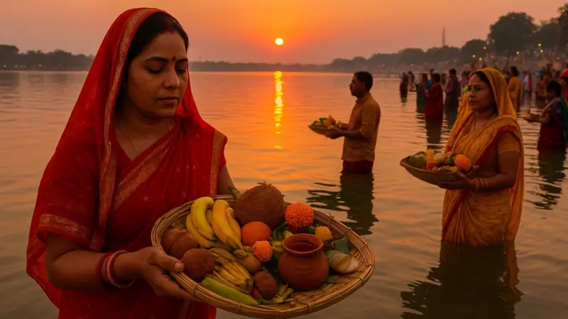 Chhath Puja Day 3: Sandhya Arghya - Check significance, rituals, muhurat timing & more