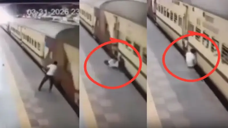 जल्दबाजी बनी जानलेवा: भोपाल में ट्रेन पकड़ने दौड़ा युवक, कुछ ही सेकंड में मौत के मुंह तक पहुंचा