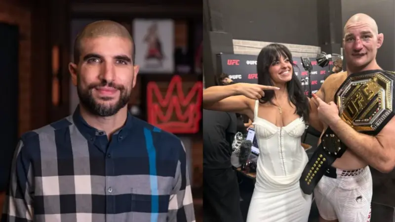 Ariel Helwani Gets Criticized for Dragging Sean Strickland vs Khamzat Chimaev Beef by Nina Drama