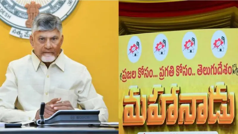 Chandrababu: మహానాడుపై చంద్రబాబు సంచలన నిర్ణయం