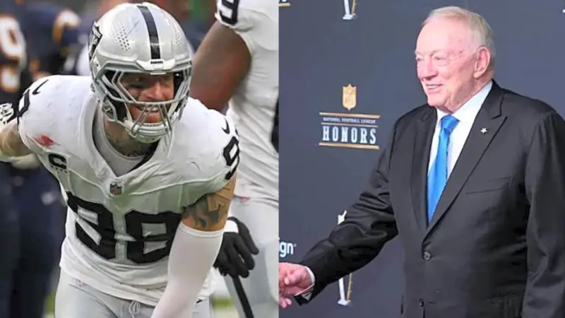 Cowboys Boss Jerry Jones Doesn't See Anything Wrong With Ravens Backing Out of Maxx Crosby Trade