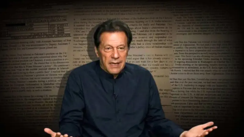 خفیہ کیبل سے پتہ چلتا ہے کہ امریکہ عمران خان کو بطور وزیراعظم پاکستان ہٹانے کا مطالبہ کر رہا تھا۔