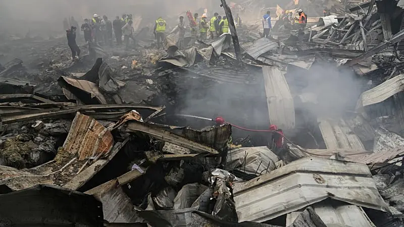 Multiple airstrikes hit Beirut, emergency crews respond to fires