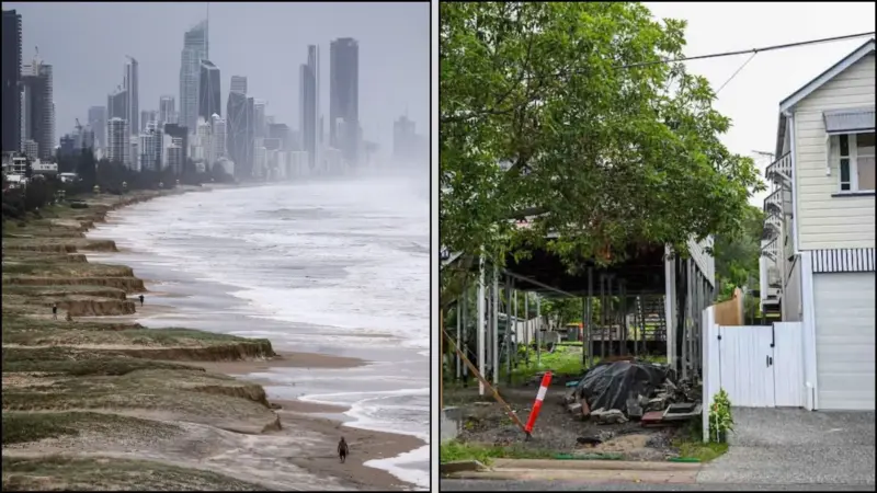Cyclone Alfred Reaches North Stradbroke Island, Thousands of Queensland & NSW Properties Without Power