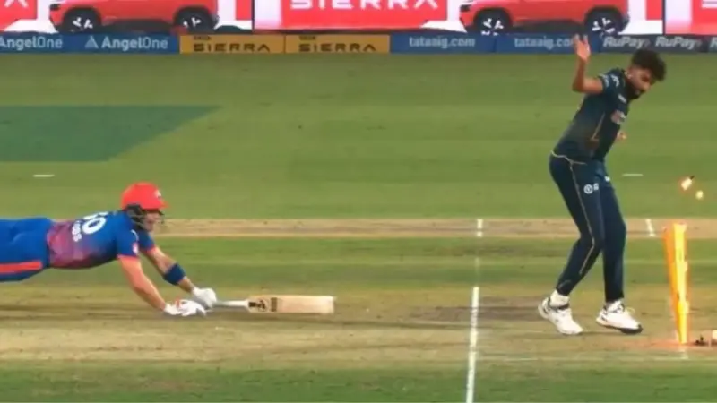 Sai Sudharshan shines in the field with run-out and blinder as Gujarat Titans regain control