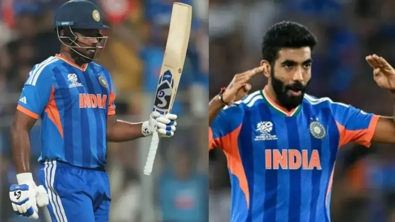 India's T20 World Cup duo Sanju Samson, Jasprit Bumrah chase ICC honour