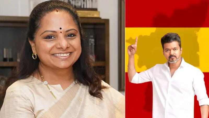 kavitha : తమిళనాడులో విజయ్.. తెలంగాణలో నేనే.. కవిత సంచలన కామెంట్స్ !
