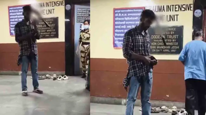 Man Walks into Mumbai Hospital with Sickle Lodged in Head, Shocking VIDEO Goes Viral