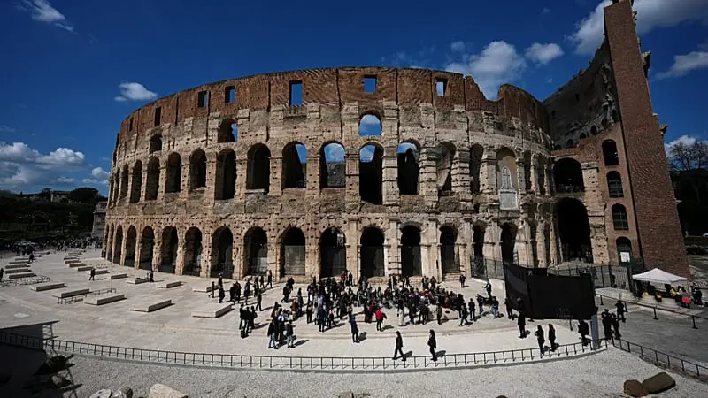 Paving the way: Rome Colosseum renovation reveals structures hidden for centuries