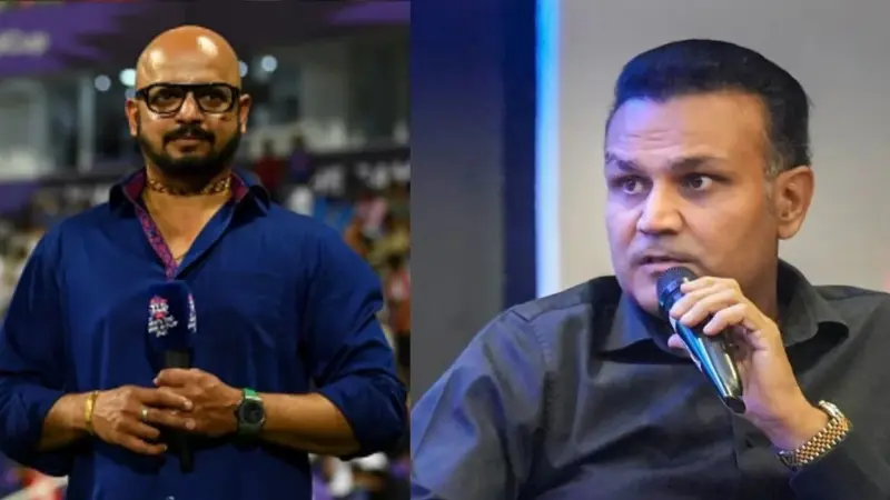 'मैं तुम्हारे मुंह पर.', वीरेंद्र सहवाग के मजाक से लाइव चर्चा में असहज हुए मुरली कार्तिक,जानें पूरा मामला