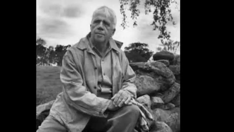 Robert Frost quote on why the best way out is 'always through'