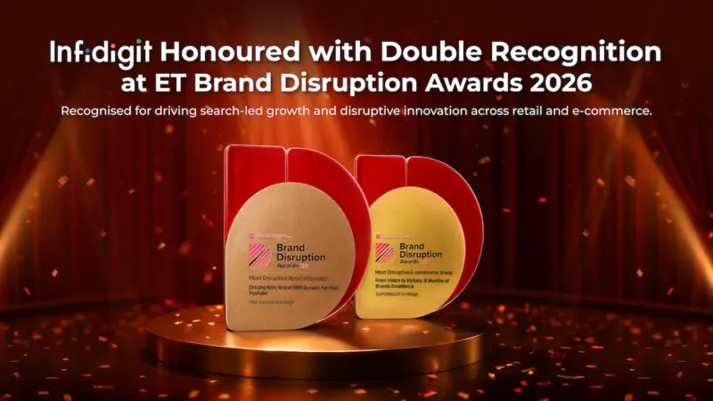 Disrupting the Norm: Infidigit Earns Double Recognition at ET Brand Disruption Awards 2026