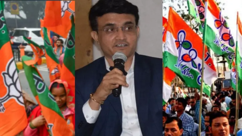 বিধানসভা ভোটের ফলাফল নিয়ে বড়ো ভবিষ্যদ্বাণী সৌরভের, দাদার মন্তব্য ঘিরে শুরু চর্চা !!