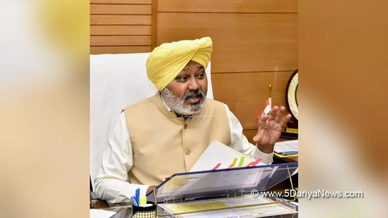 भगवंत मान सरकार जी.एस.टी. कानूनों का सख्ती से पालन सुनिश्चित करने के लिए प्रतिबद्ध : हरपाल सिंह चीमा