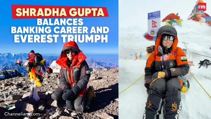 Indian Banker Scales Everest