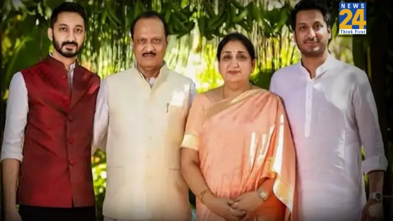 Who are Ajit Pawar's two sons and what do they do? One active in politics, younger son got married in Bahrain, he is.