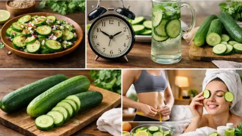 Cucumber for Health: क्या रात में खीरा खाना सही नहीं? जानें सही समय, सही तरीका और जबरदस्त फायदे