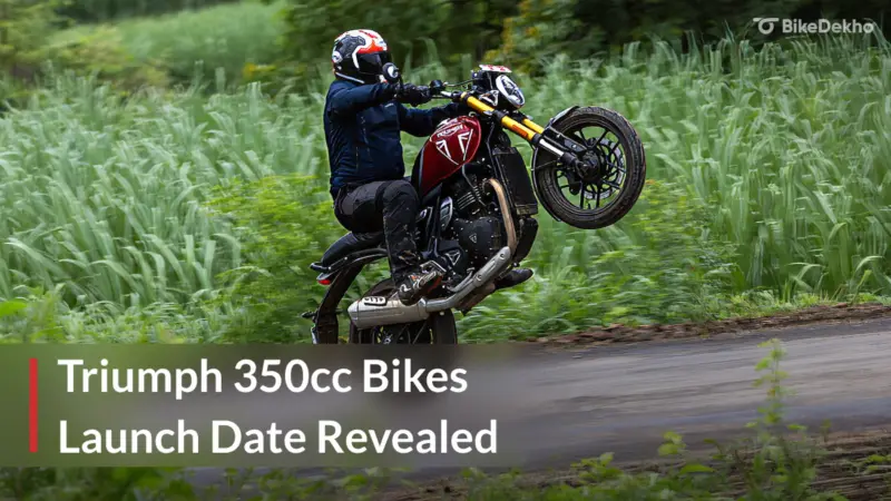 Triumph 350cc Bikes Launch Date Revealed