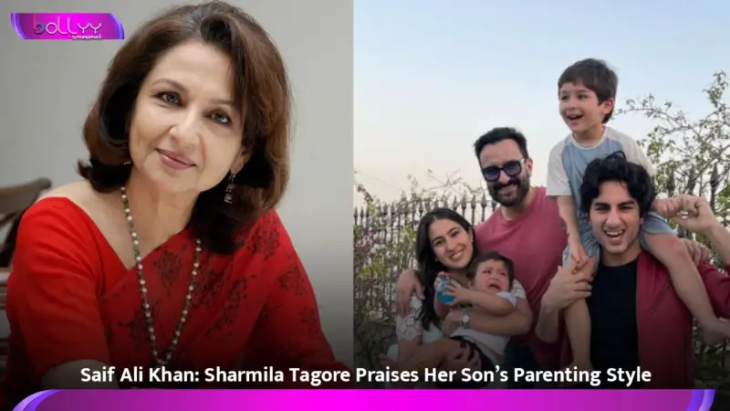 Saif Ali Khan: Sharmila Tagore Praises Her Son's Parenting Style