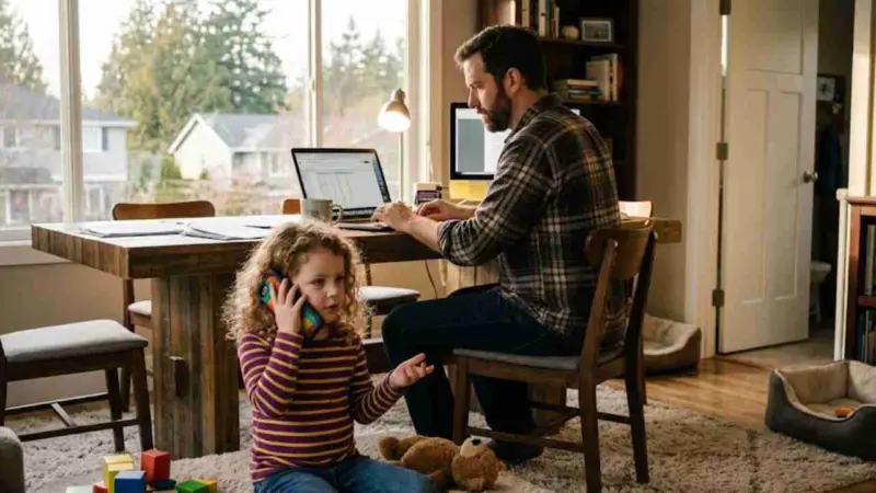 This 5-Year-Old Spoke to Her Dad's Boss. What She Said Led the Company to Allow WFH for Everyone