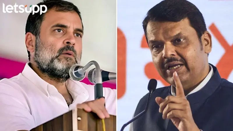 राहुल गांधींना महिलांचा अपमान करण्याचा छंद; गोल्ड मेडलही त्यांनाच मिळेल, फडणवीसांनी वात पेटवली