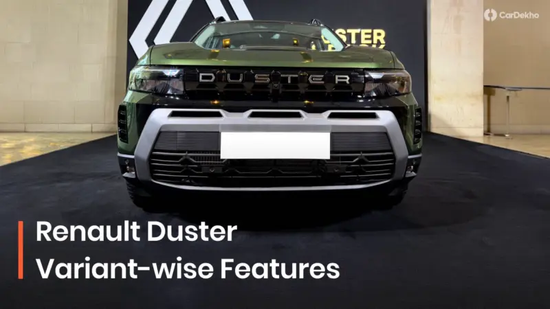 New Renault Duster Variant-wise Features Explained