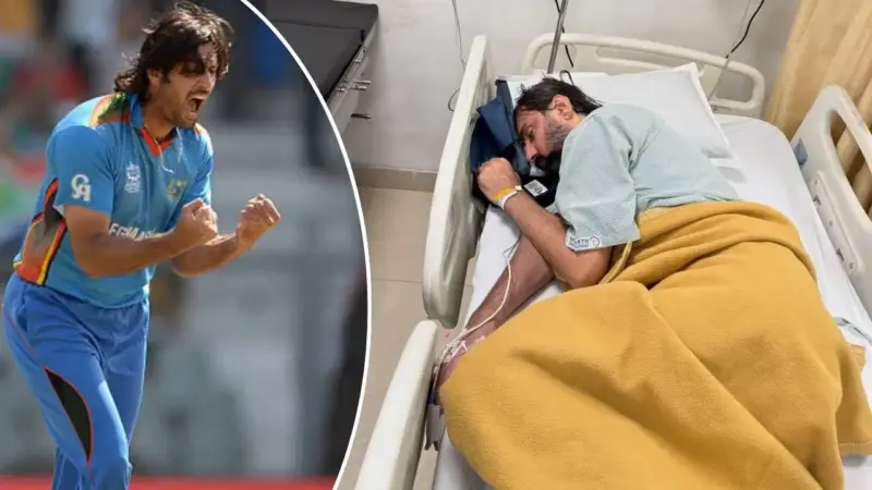 Former Afghan pacer Shapoor Zadran hospitalised in India as health concerns emerge