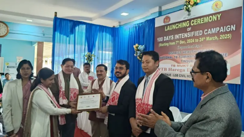 Assam: 100-day intensive campaign on TB launched in Tinsukia