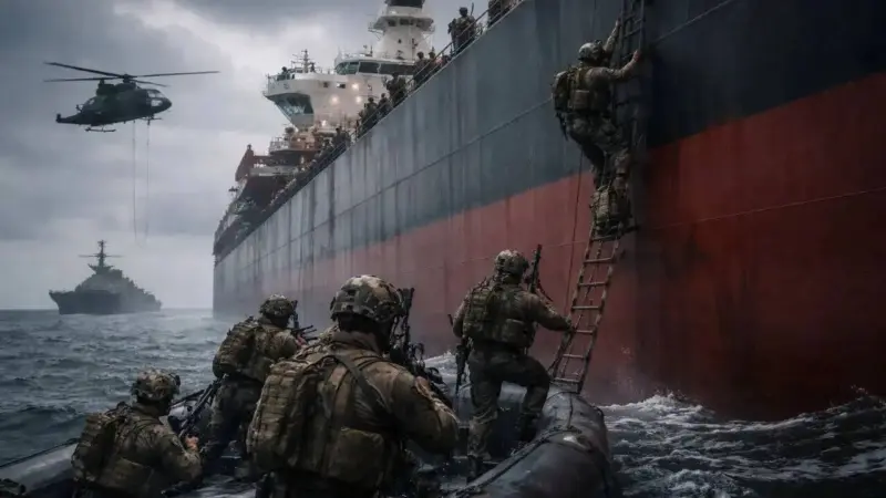 US Navy Intercepts Iranian Cargo Ship in Gulf of Oman