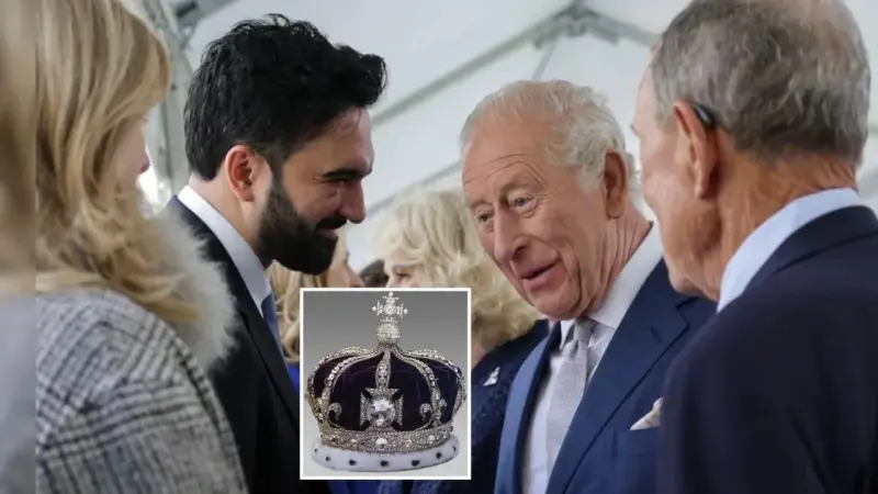 Kohinoor Diamond: 'ब्रिटनने कोहिनूर परत करावा!' ट्रम्प यांच्या अमेरिकेत ब्रिटिश किंग चार्ल्ससमोर ममदानी बोलले आणि इंटरनेट पेटलं
