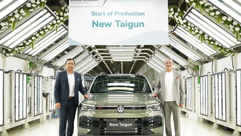 Production of Volkswagen Taigun starts in Pune's Chakan