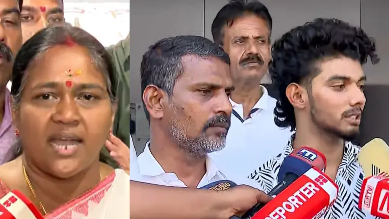 "നിയമലംഘനത്തിൻ്റെ ദൃശ്യങ്ങള്‍ പകര്‍ത്തുക മാത്രമാണ് ചെയ്തത്"; മോശമായി പെരുമാറിയെന്ന ശോഭാ സുരേന്ദ്രൻ്റെ ആരോപണം നിഷേധിച്ച്‌ കോണ്‍ഗ്രസ് നേതാക്കള്‍