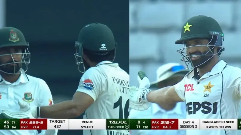 '50 rs kaat overacting ka': Bangladesh stars brutally sledge Mohammad Rizwan; Nahid Rana angrily fires ball