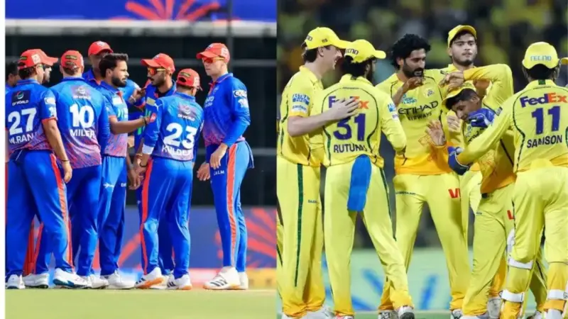 DC vs CSK Playing 11 Today IPL 2026 - Who will win Toss?