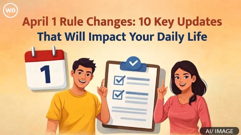 April 1 Rule Changes: 10 Key Updates That Will Impact Your Daily Life